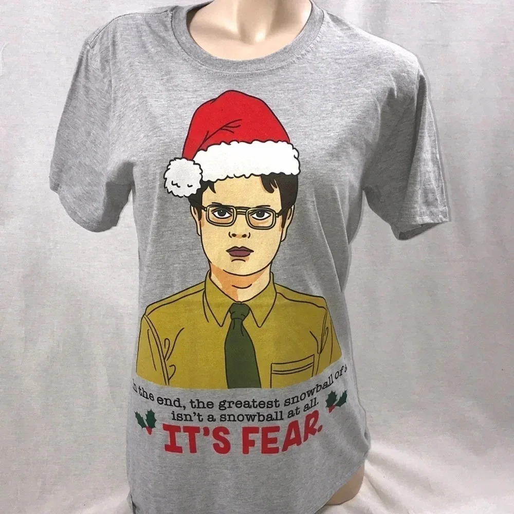 Gildan Size Medium Unisex Christmas Graphic Tee. New Without Tags